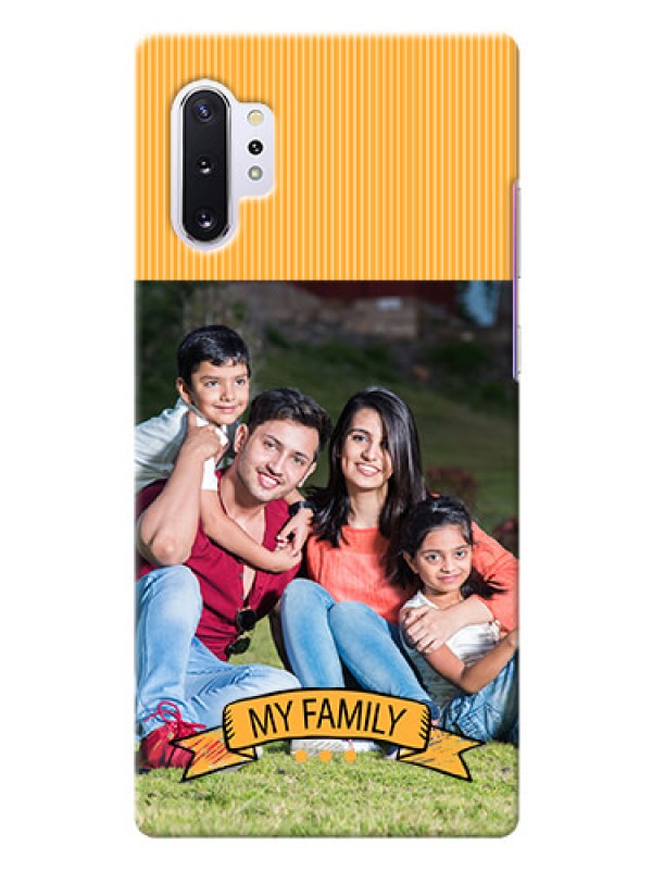 Custom Galaxy Note 10 Plus Personalized Mobile Cases: My Family Design