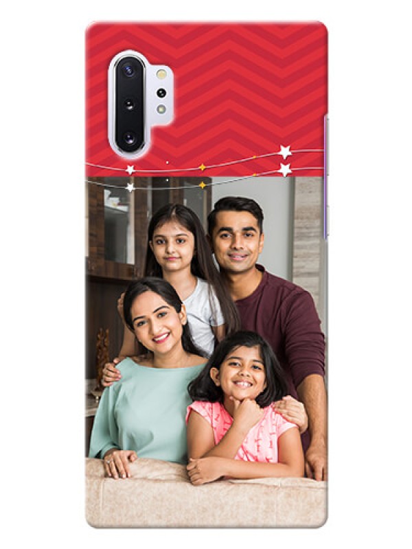 Custom Galaxy Note 10 Plus customized phone cases: Happy Family Design