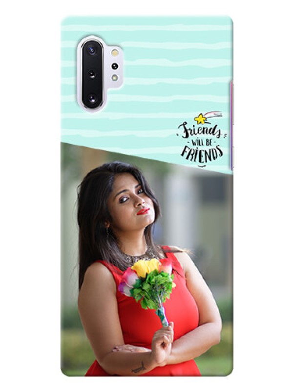 Custom Galaxy Note 10 Plus Mobile Back Covers: Friends Picture Icon Design