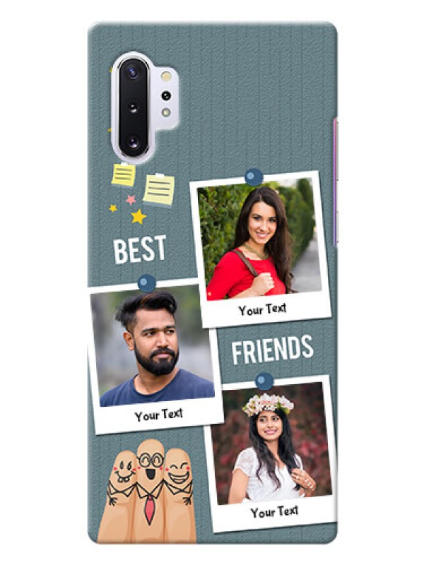Custom Galaxy Note 10 Plus Mobile Cases: Sticky Frames and Friendship Design