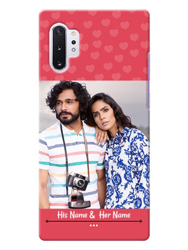Custom Galaxy Note 10 Plus Mobile Cases: Simple Love Design