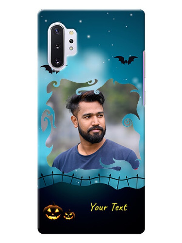 Custom Galaxy Note 10 Plus Personalised Phone Cases: Halloween frame design