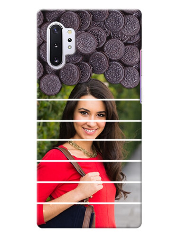 Custom Galaxy Note 10 Plus Custom Mobile Covers with Oreo Biscuit Design