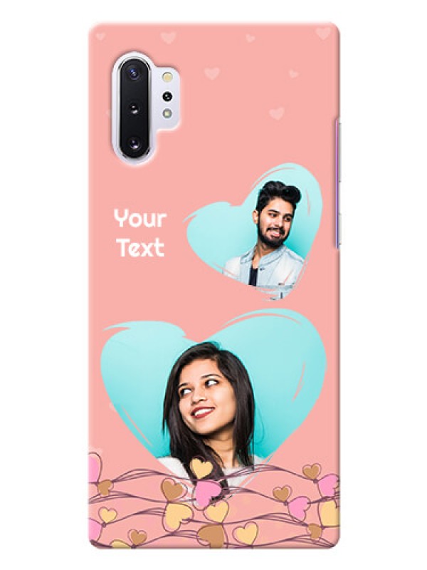 Custom Galaxy Note 10 Plus customized phone cases: Love Doodle Design