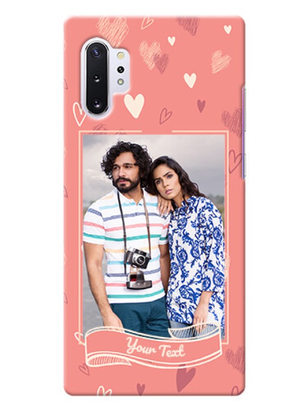 Custom Galaxy Note 10 Plus custom mobile phone cases: love doodle art Design