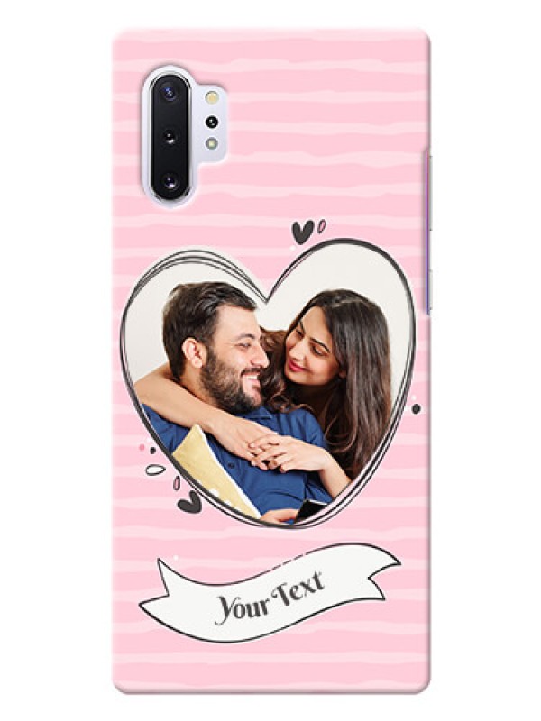 Custom Galaxy Note 10 Plus custom mobile phone covers: Vintage Heart Design
