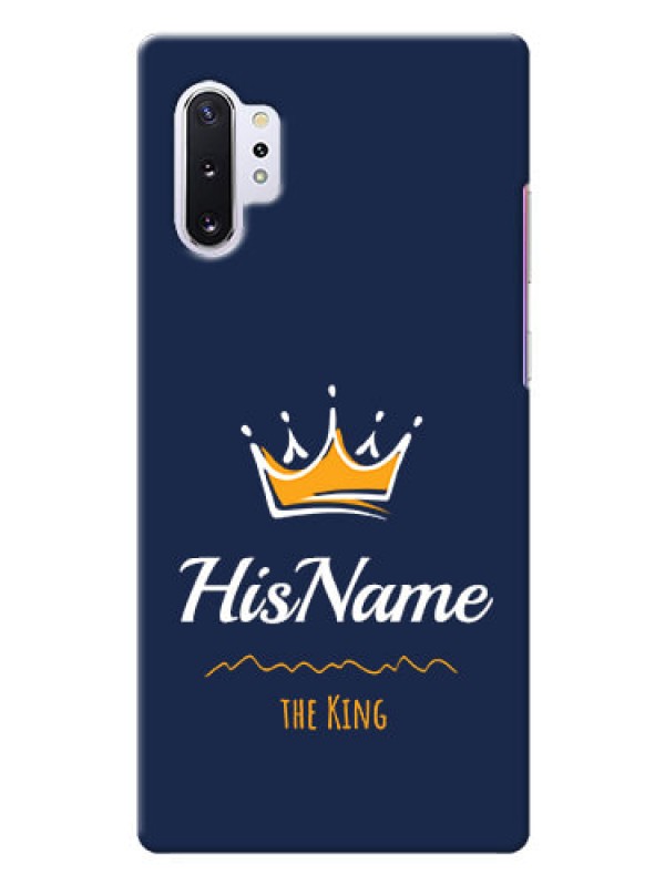 Custom Galaxy Note 10 Plus King Phone Case with Name