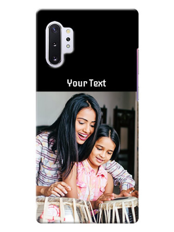 Custom Galaxy Note 10 Plus Photo with Name on Phone Case