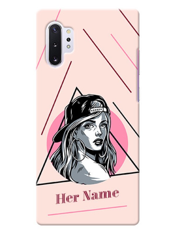 Custom Galaxy Note 10 Plus Custom Phone Cases: Rockstar Girl Design