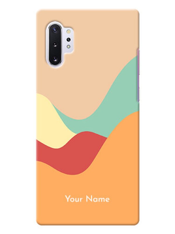 Custom Galaxy Note 10 Plus Custom Mobile Case with Ocean Waves Multi-colour Design