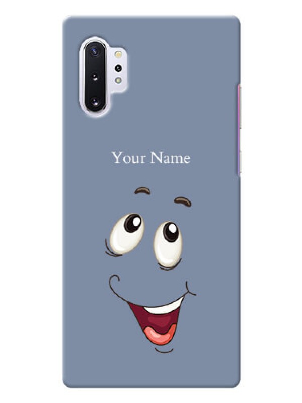Custom Galaxy Note 10 Plus Phone Back Covers: Laughing Cartoon Face Design