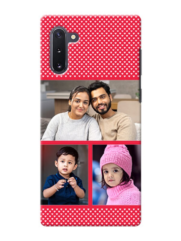 Custom Galaxy Note 10 mobile back covers online: Bulk Pic Upload Design