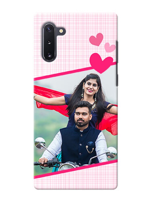Custom Galaxy Note 10 Personalised Phone Cases: Love Shape Heart Design