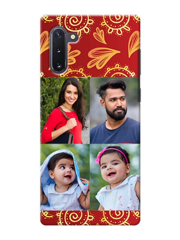 Custom Galaxy Note 10 Mobile Phone Cases: 4 Image Traditional Design
