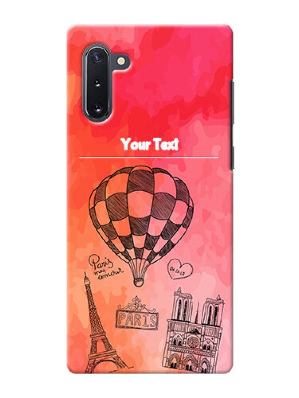 Custom Galaxy Note 10 Personalized Mobile Covers: Paris Theme Design