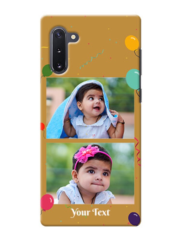 Custom Galaxy Note 10 Phone Covers: Image Holder with Birthday Celebrations Design