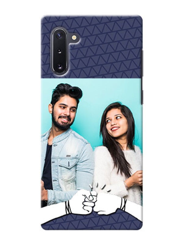 Custom Galaxy Note 10 Mobile Covers Online with Best Friends Design  