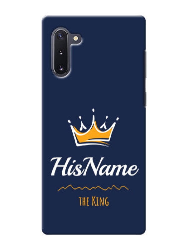 Custom Galaxy Note 10 King Phone Case with Name
