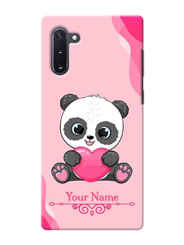 Custom Galaxy Note 10 Mobile Back Covers: Cute Panda Design