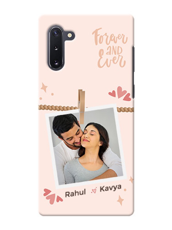 Custom Galaxy Note 10 Phone Back Covers: Forever and ever love Design