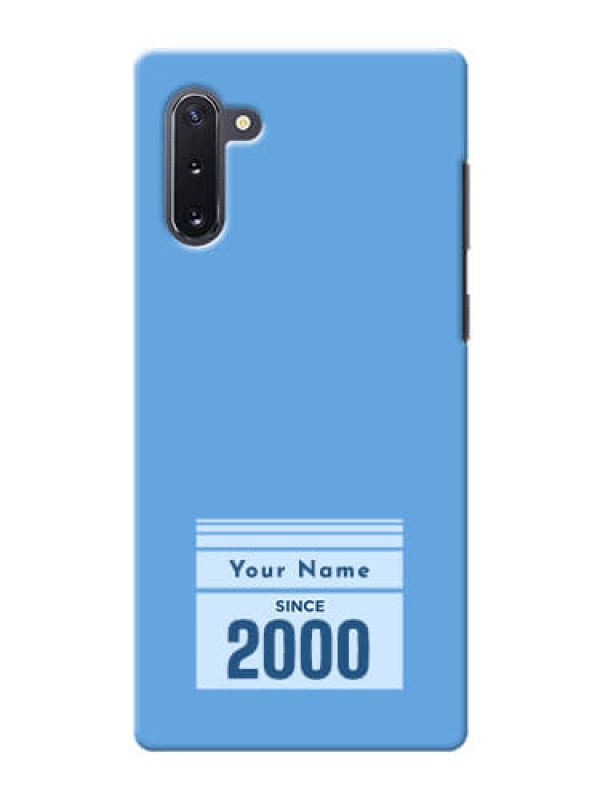 Custom Galaxy Note 10 Mobile Back Covers: Custom Year of birth Design