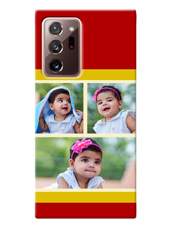 Custom Galaxy Note 20 Ultra mobile phone cases: Multiple Pic Upload Design