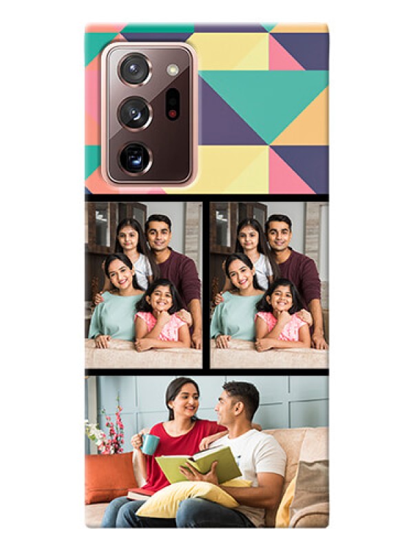 Custom Galaxy Note 20 Ultra personalised phone covers: Bulk Pic Upload Design