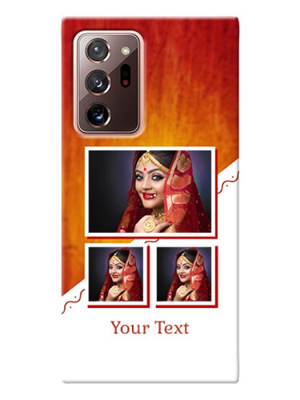Custom Galaxy Note 20 Ultra Personalised Phone Cases: Wedding Memories Design  