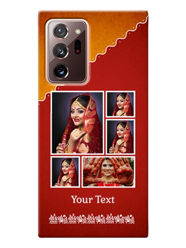 Custom Galaxy Note 20 Ultra customized phone cases: Wedding Pic Upload Design