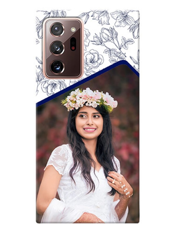 Custom Galaxy Note 20 Ultra Phone Cases: Premium Floral Design