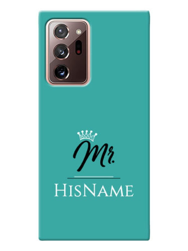 Custom Galaxy Note 20 Ultra Custom Phone Case Mr with Name
