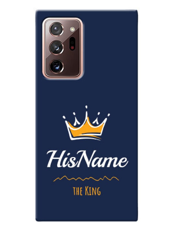 Custom Galaxy Note 20 Ultra King Phone Case with Name