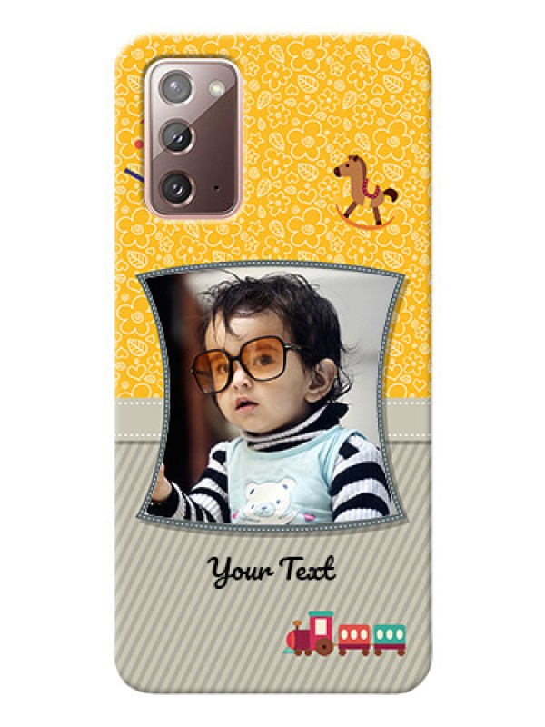 Custom Galaxy Note 20 Mobile Cases Online: Baby Picture Upload Design
