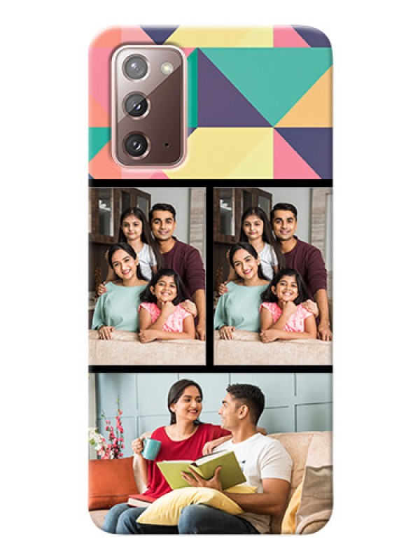 Custom Galaxy Note 20 personalised phone covers: Bulk Pic Upload Design
