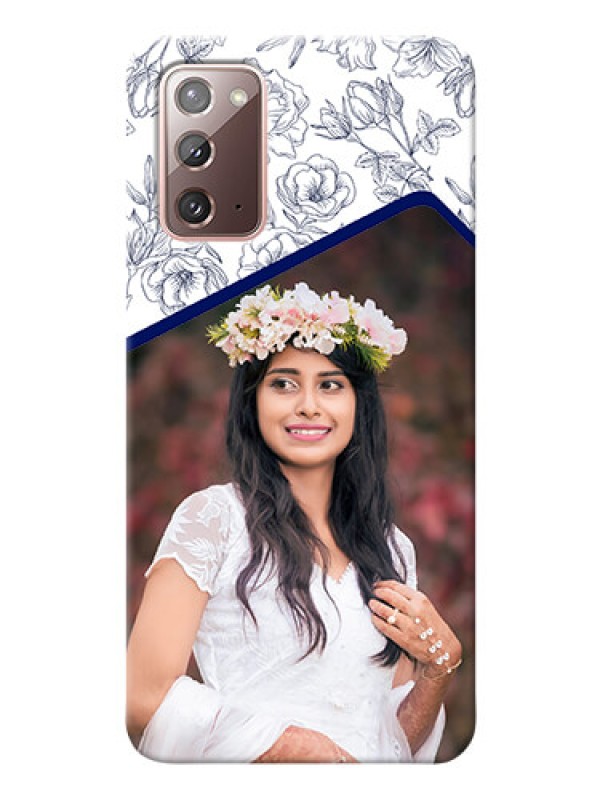 Custom Galaxy Note 20 Phone Cases: Premium Floral Design