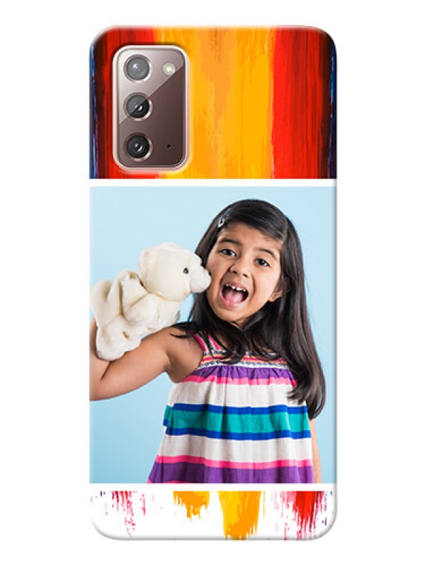 Custom Galaxy Note 20 custom phone covers: Multi Color Design