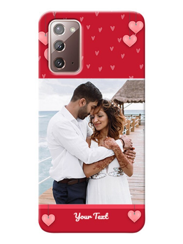 Custom Galaxy Note 20 Mobile Back Covers: Valentines Day Design