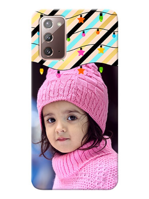 Custom Galaxy Note 20 Personalized Mobile Covers: Lights Hanging Design