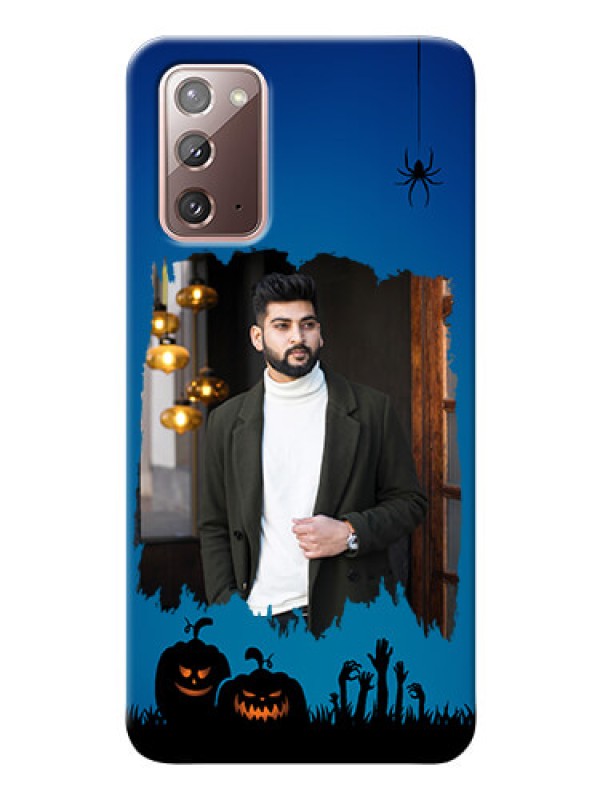 Custom Galaxy Note 20 mobile cases online with pro Halloween design 