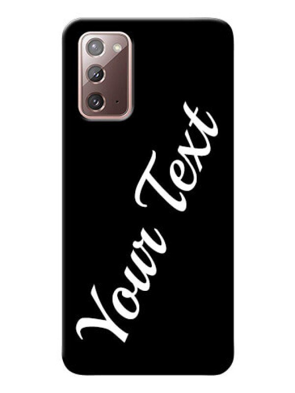 Custom Galaxy Note 20 Custom Mobile Cover with Your Name