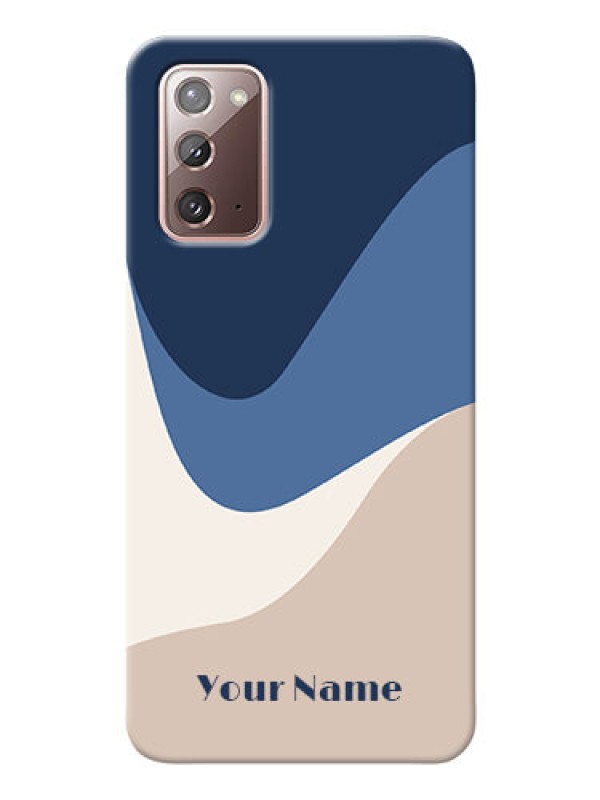 Custom Galaxy Note 20 Back Covers: Abstract Drip Art Design