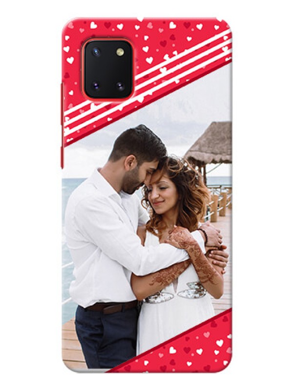 Custom Galaxy Note 10 Lite Custom Mobile Covers:  Valentines Gift Design