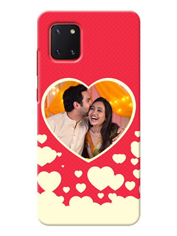 Custom Galaxy Note 10 Lite Phone Cases: Love Symbols Phone Cover Design