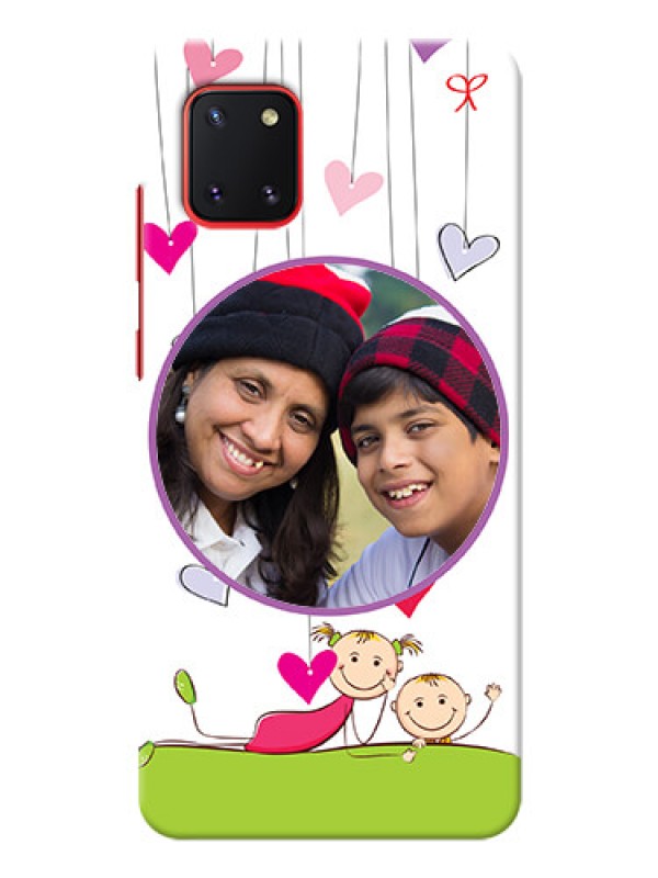 Custom Galaxy Note 10 Lite Mobile Cases: Cute Kids Phone Case Design