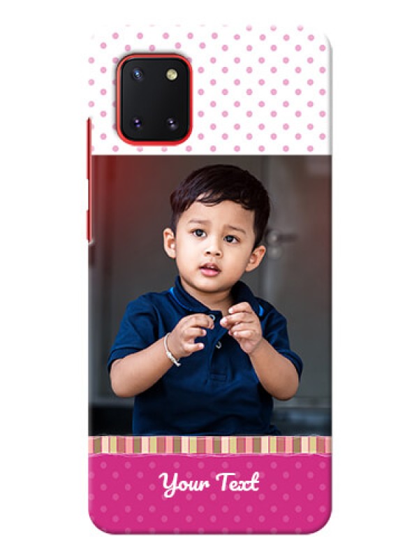 Custom Galaxy Note 10 Lite custom mobile cases: Cute Girls Cover Design