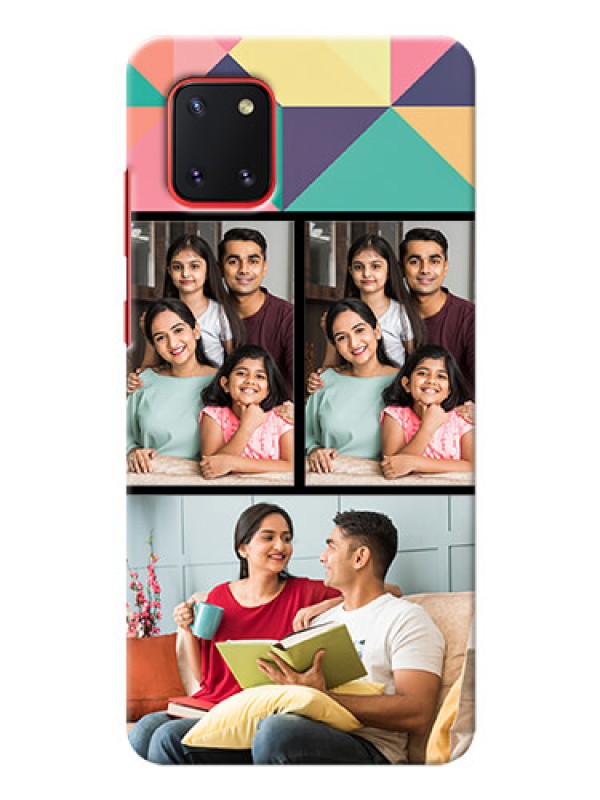 Custom Galaxy Note 10 Lite personalised phone covers: Bulk Pic Upload Design