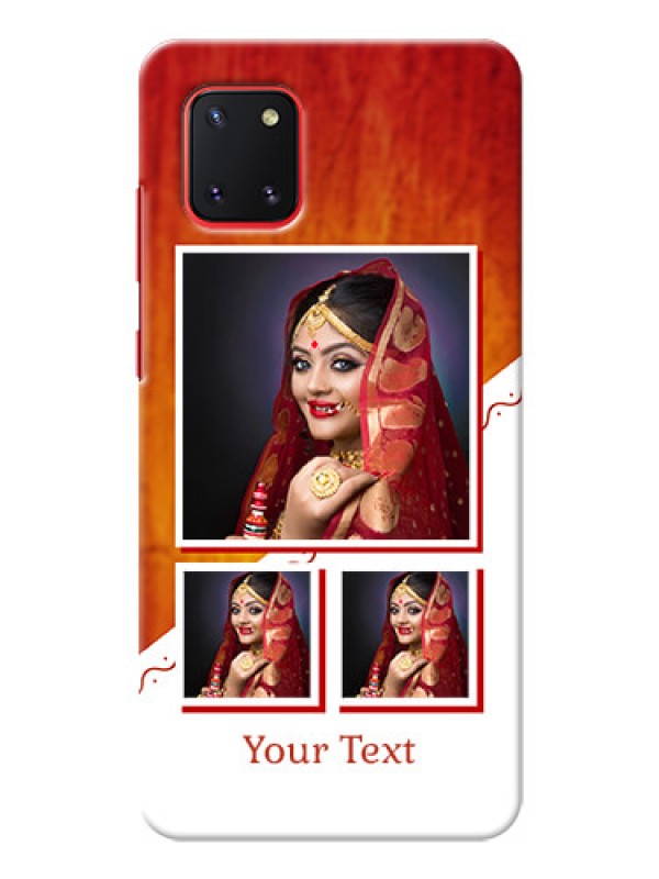 Custom Galaxy Note 10 Lite Personalised Phone Cases: Wedding Memories Design  