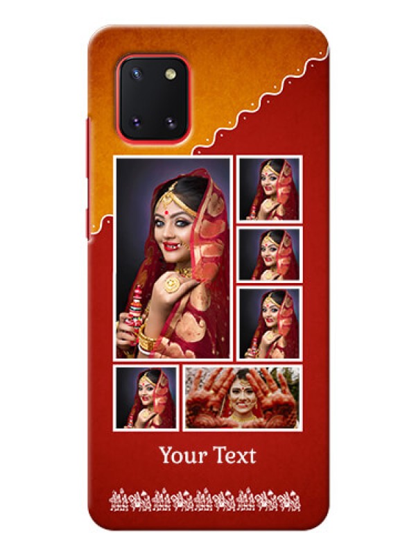 Custom Galaxy Note 10 Lite customized phone cases: Wedding Pic Upload Design