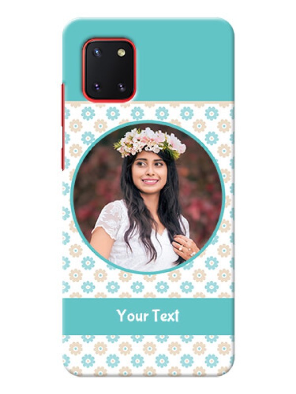 Custom Galaxy Note 10 Lite Custom Mobile Back Covers: Beautiful Flowers Design