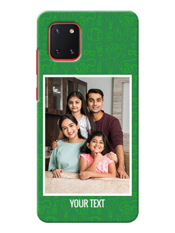 Custom Galaxy Note 10 Lite custom mobile covers: Picture Upload Design